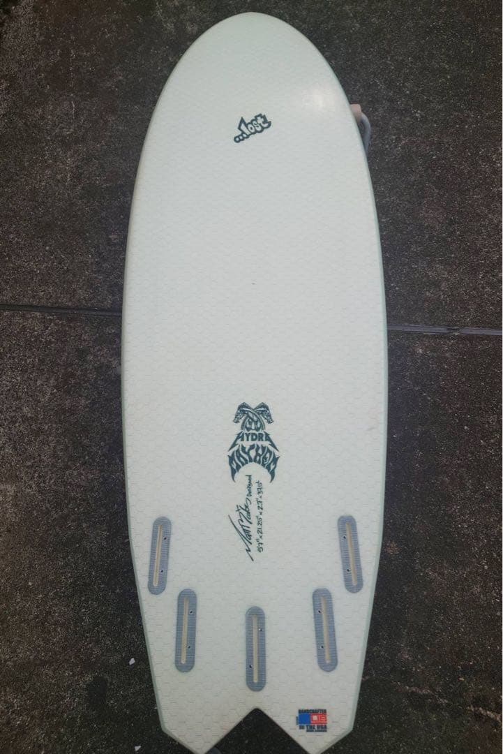 LOST × LIB TECH HYDRA サーフボード デッキパット込み