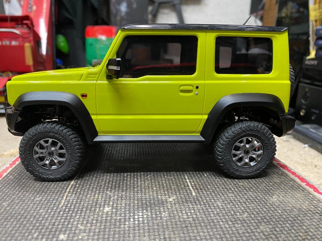 京商　ミニッツ4X4　ジムニーシエラ キネティクイエロー　レディセット