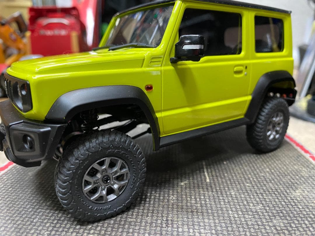 京商　ミニッツ4X4　ジムニーシエラ キネティクイエロー　レディセット