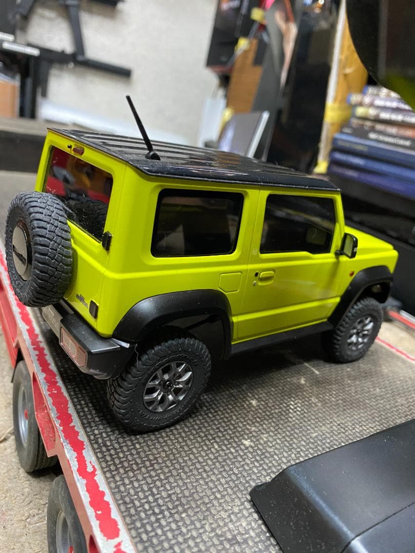 京商　ミニッツ4X4　ジムニーシエラ キネティクイエロー　レディセット