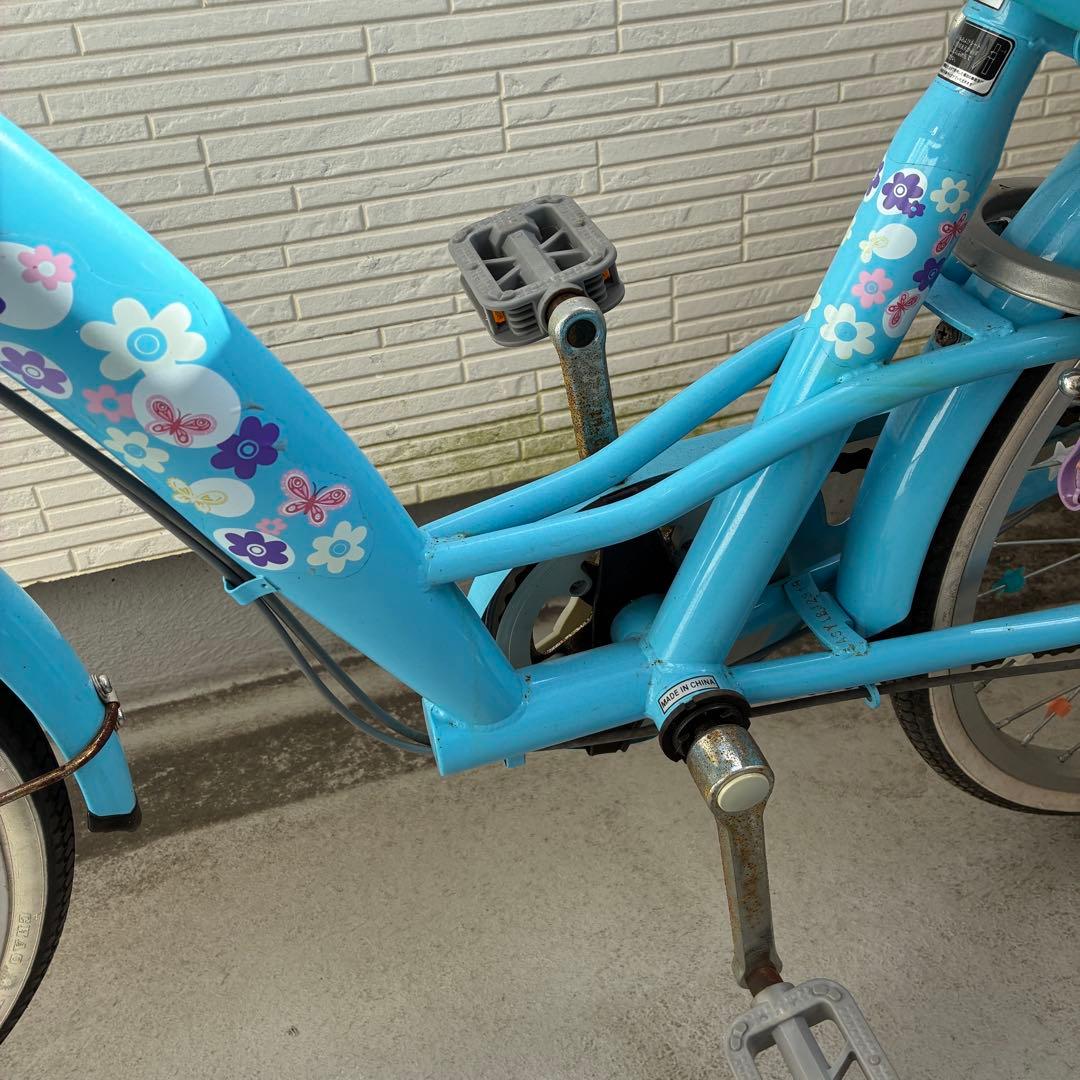 女の子用自転車 22インチ シマノ製6段変速 EM226 パステルブルー