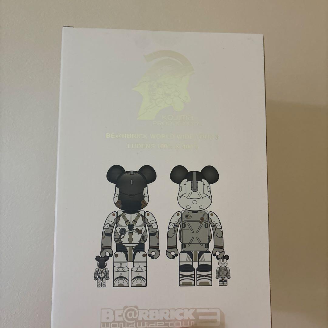 ベアブリック ルーデンス 400%+100% 新品 コジマプロダクション