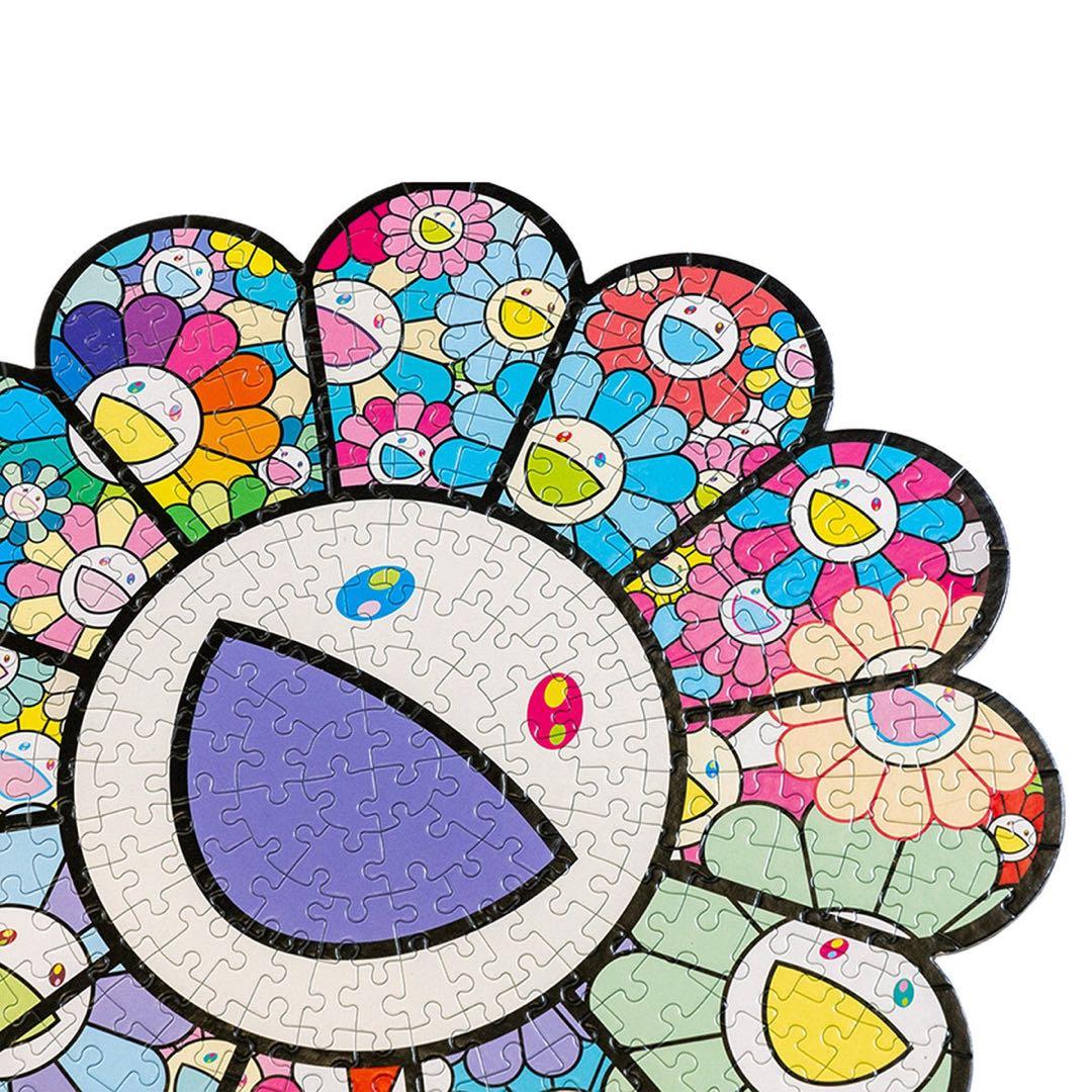 村上隆　フラワー型　お花　ジグソーパズル1個　カイカイキキ