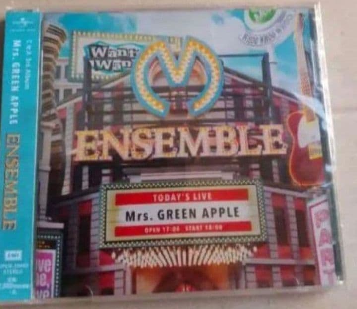 新品未開封 Mrs. GREEN APPLE CDアルバム3作品セット