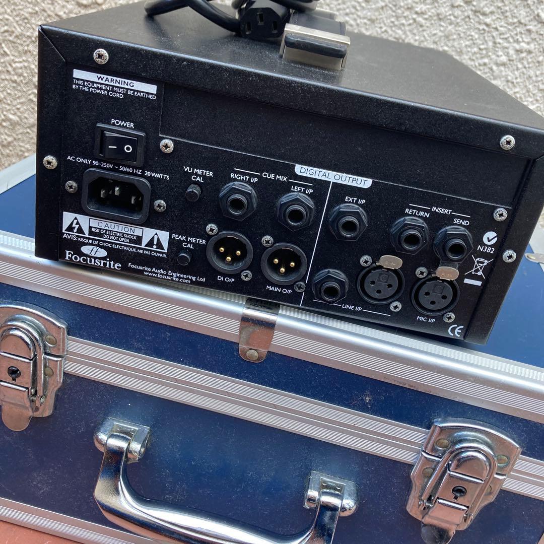通電OK ハードケース付 Focusrite ISA One マイクプリアンプ