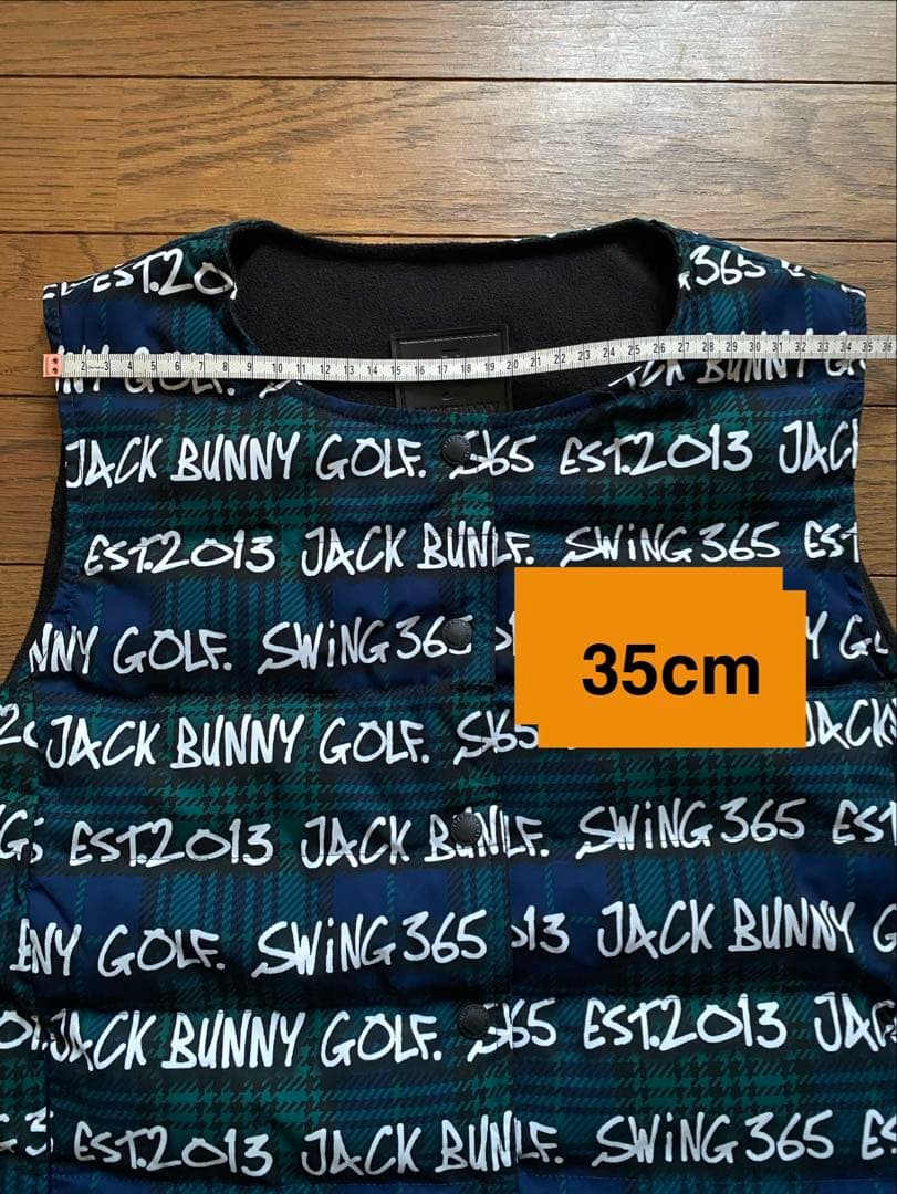 値下げ‼︎⭐︎新品未使用⭐︎JACK BUNNY グラフィック　リバーシブル　ベスト
