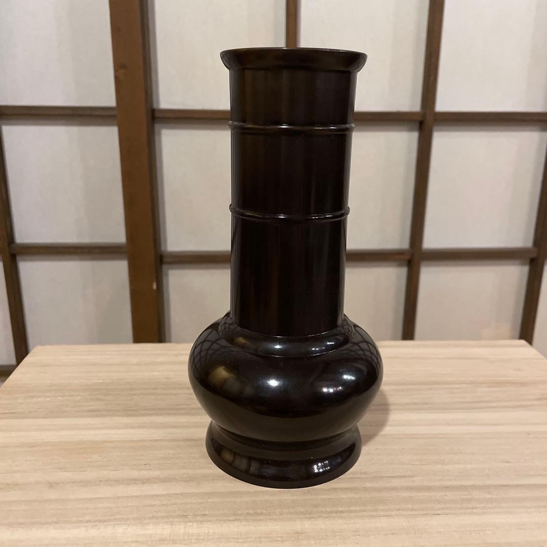 茶道具 鋳造師『金谷浄雲』(造)の利休型【唐銅 皆具】共箱　※美品