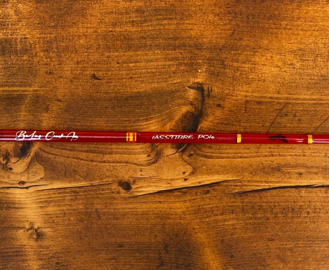 トラウトロッド　パックロッド　ブランクス　グラスロッド　渓流釣り　クリアレッド