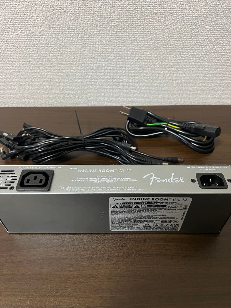 【まとめ買い対応】Fender ENGINE ROOM LVL 12 ケーブル付