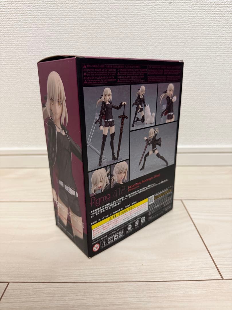 【開封済】figma セイバー/アルトリア・ペンドラゴン〔オルタ〕 新宿ver