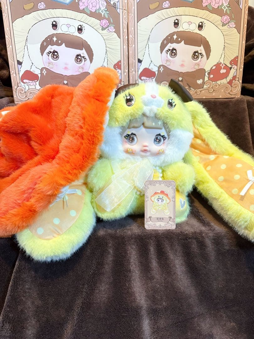TOPTOY Nommi 400% v2 キノコ帽子 2体セット おまけ付き♡