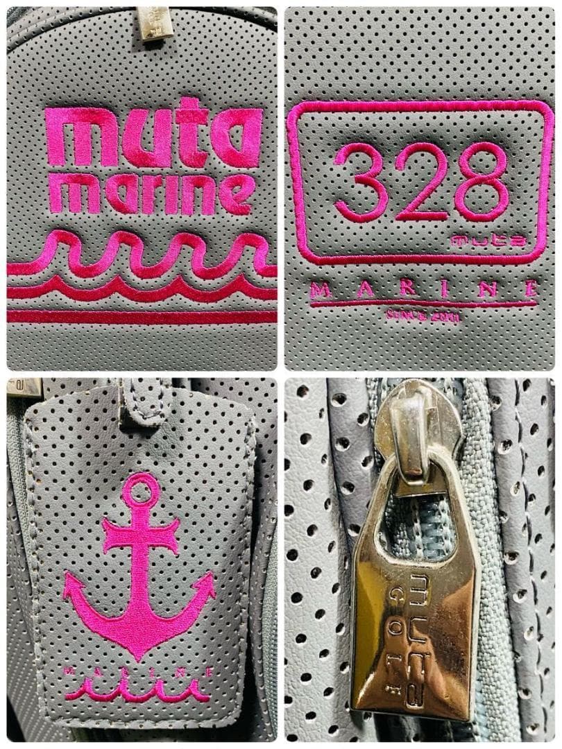 【完売モデル】未使用保管品 ムータマリン エシカルレザー キャディバッグ