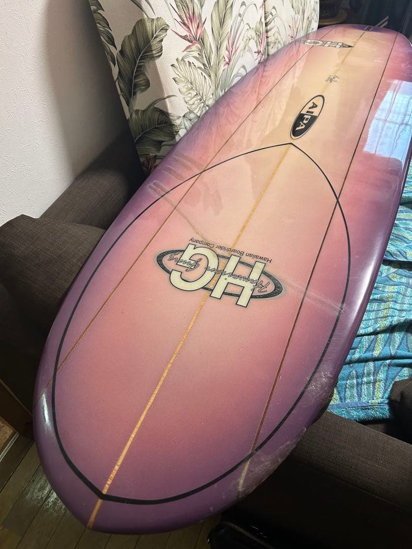 ウ*し様 HG Ben Aipa 9'6ft シングルフィン ロングボード