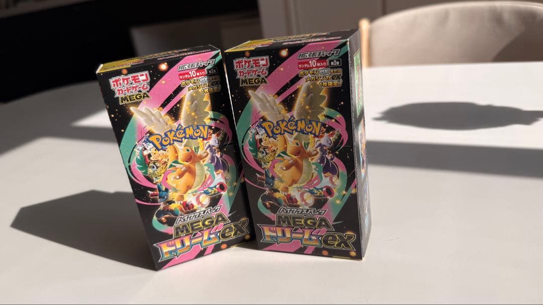 ポケモンカード　メガドリームex ボックス