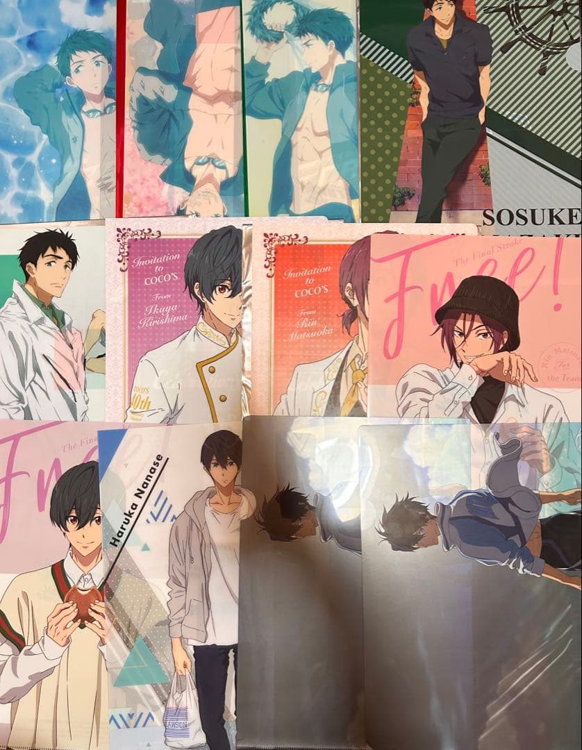 Free! ポストカード 三菱UFJ銀行 VISAデビット 松岡凛