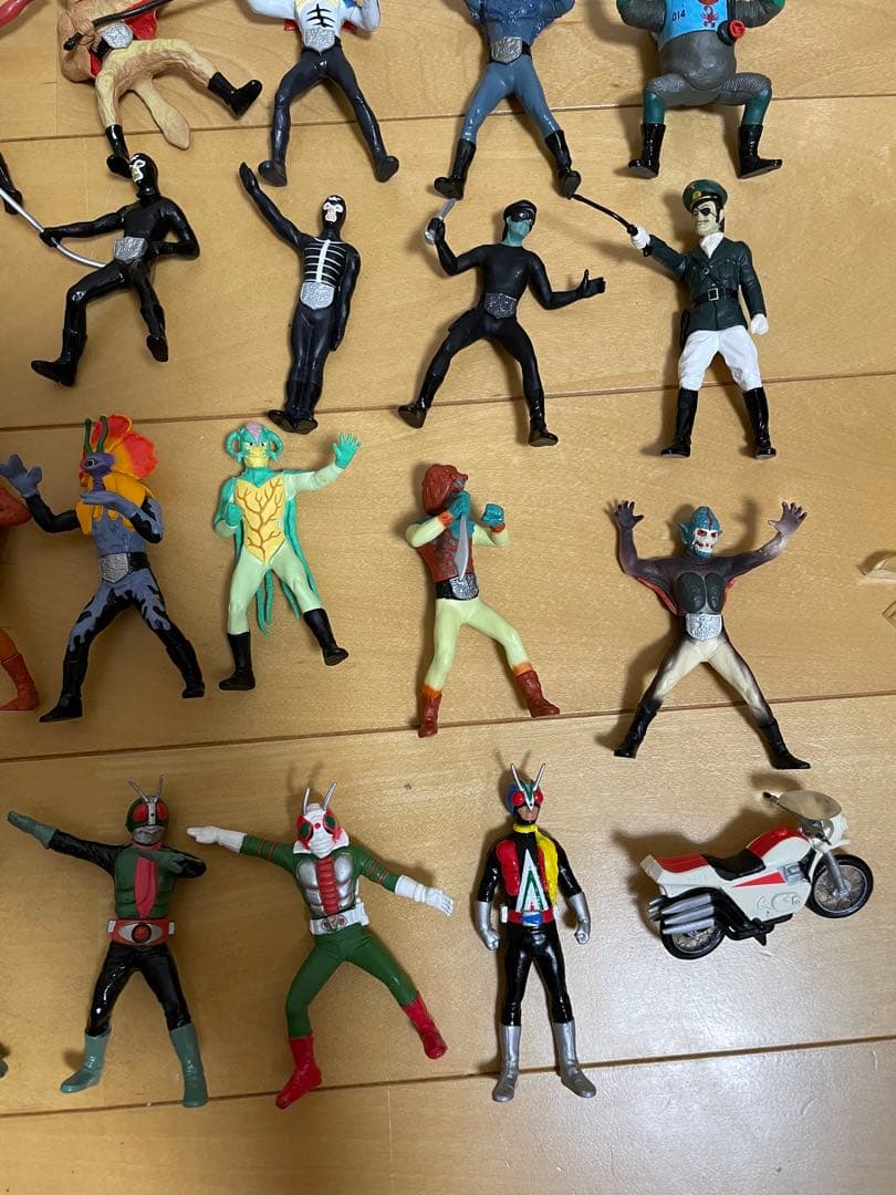 仮面ライダー HGシリーズ フィギュア 60体 + 訳あり数体 セット