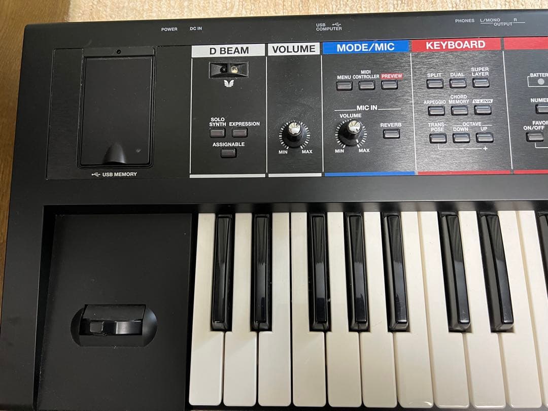 Roland JUNO-Di DP-10 ペダル付き MIDIキーボード