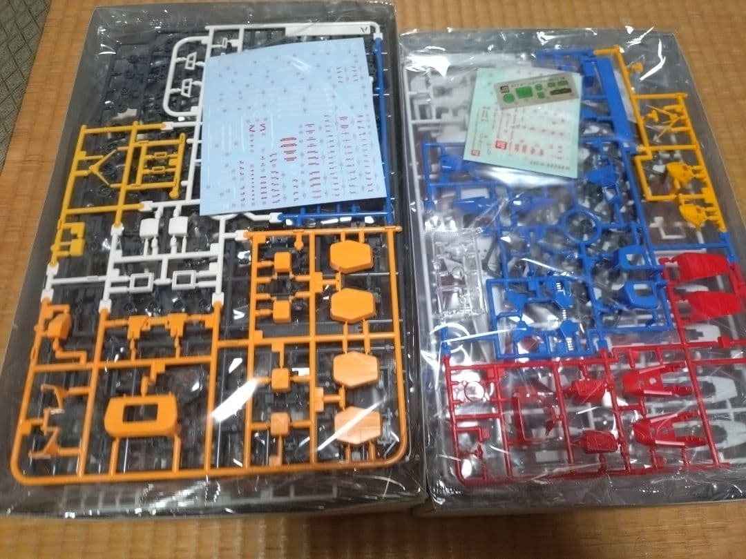 MG ガンダム EW 2種セット　ヘビーアームズイーゲル装備+ウイングガンダム