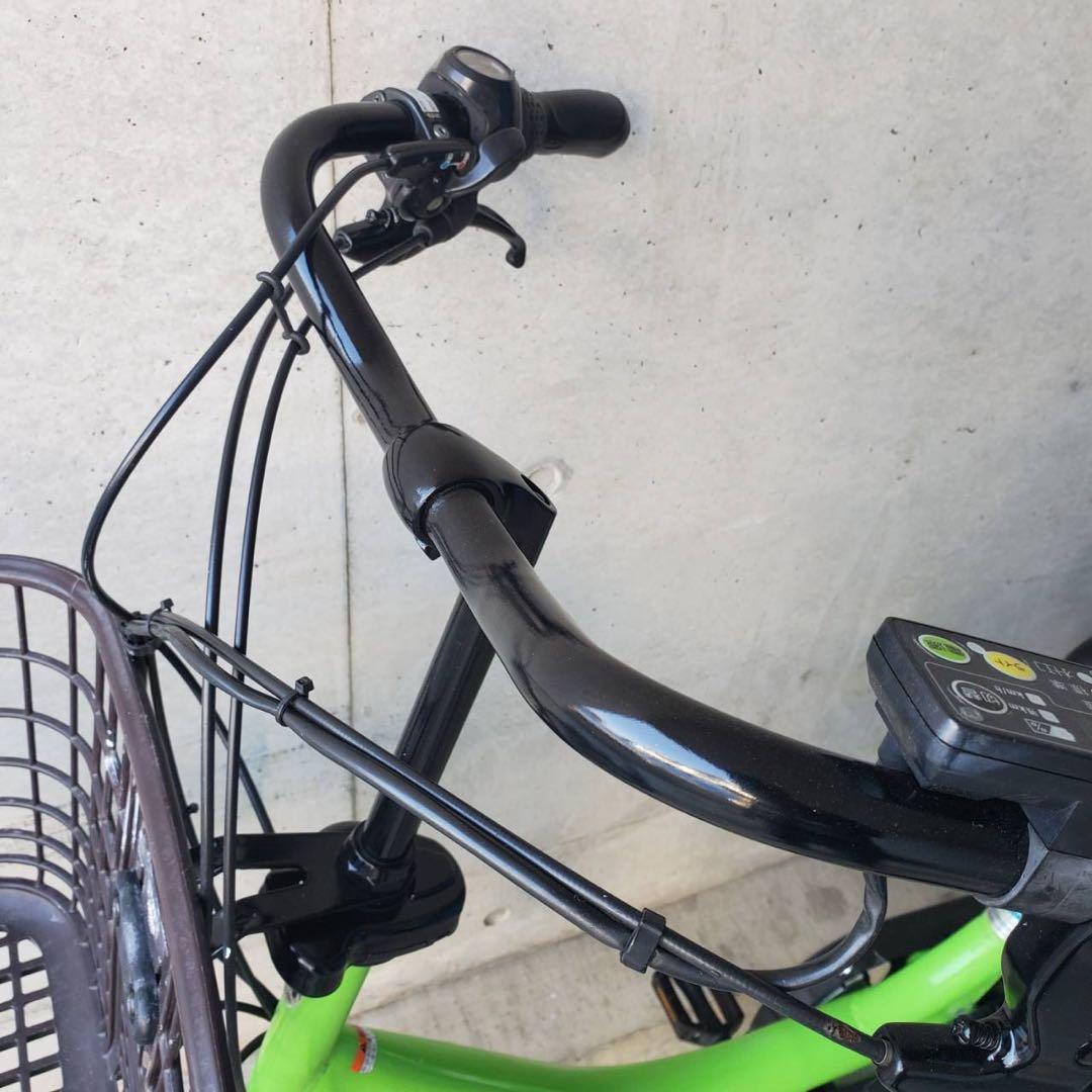 美品 送料込 大容量8.7Ah YAMAHAパスバビー 子供乗せ電動自転車