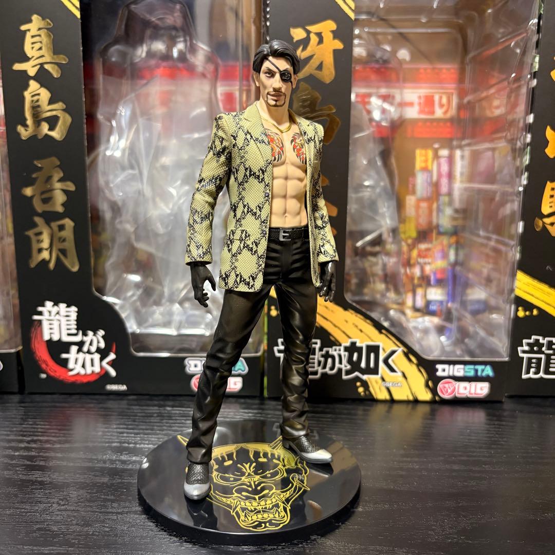 (初販)龍が如く DIG フィギュアセット 4体