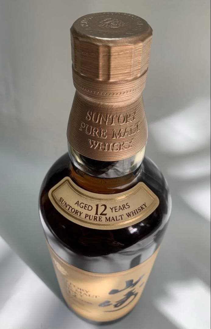サントリー山崎12年　ウイスキー　ピュアモルト　古酒