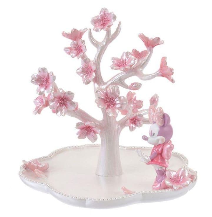 桜　ミニー　アクセサリースタンド　ディズニー