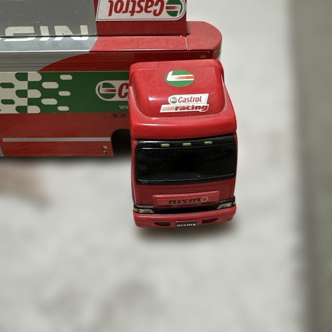 Nissan カストロール トレーラー ミニカー
