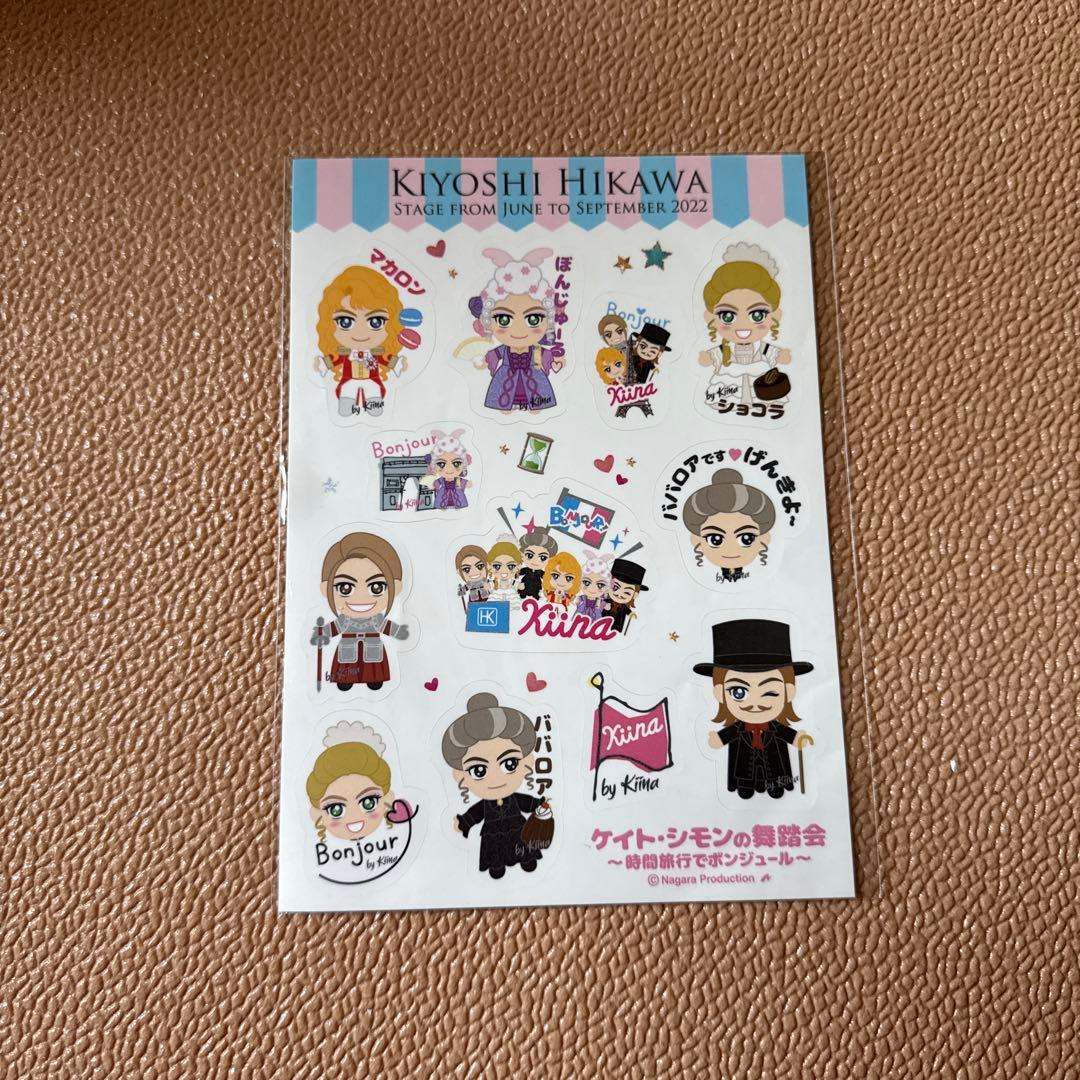 kiina特別演 ステッカーぬいぐるみアクリルスタンド