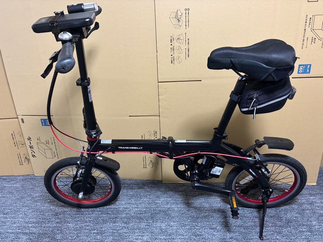 折りたたみ電動アシスト自転車　TRANS MOBILLY 16インチ