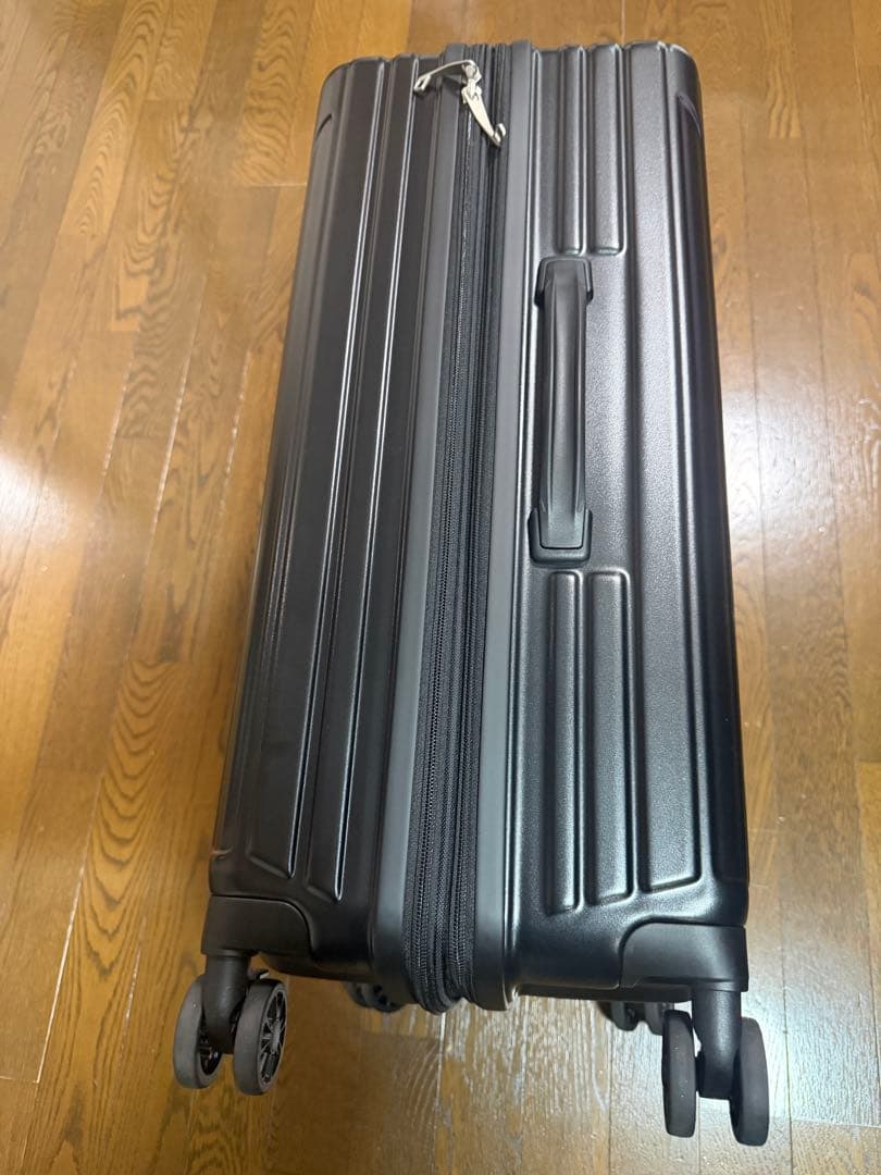 ブラックキャリーカート 4輪キャスター ALI-6060-24W
