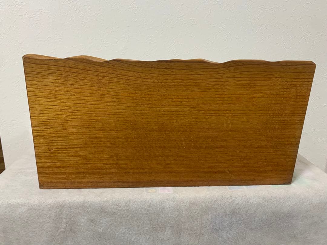 【非売品】山形牛 駒形看板 天然木製 台座付 指定店用 什器 置物 銘柄牛 心作
