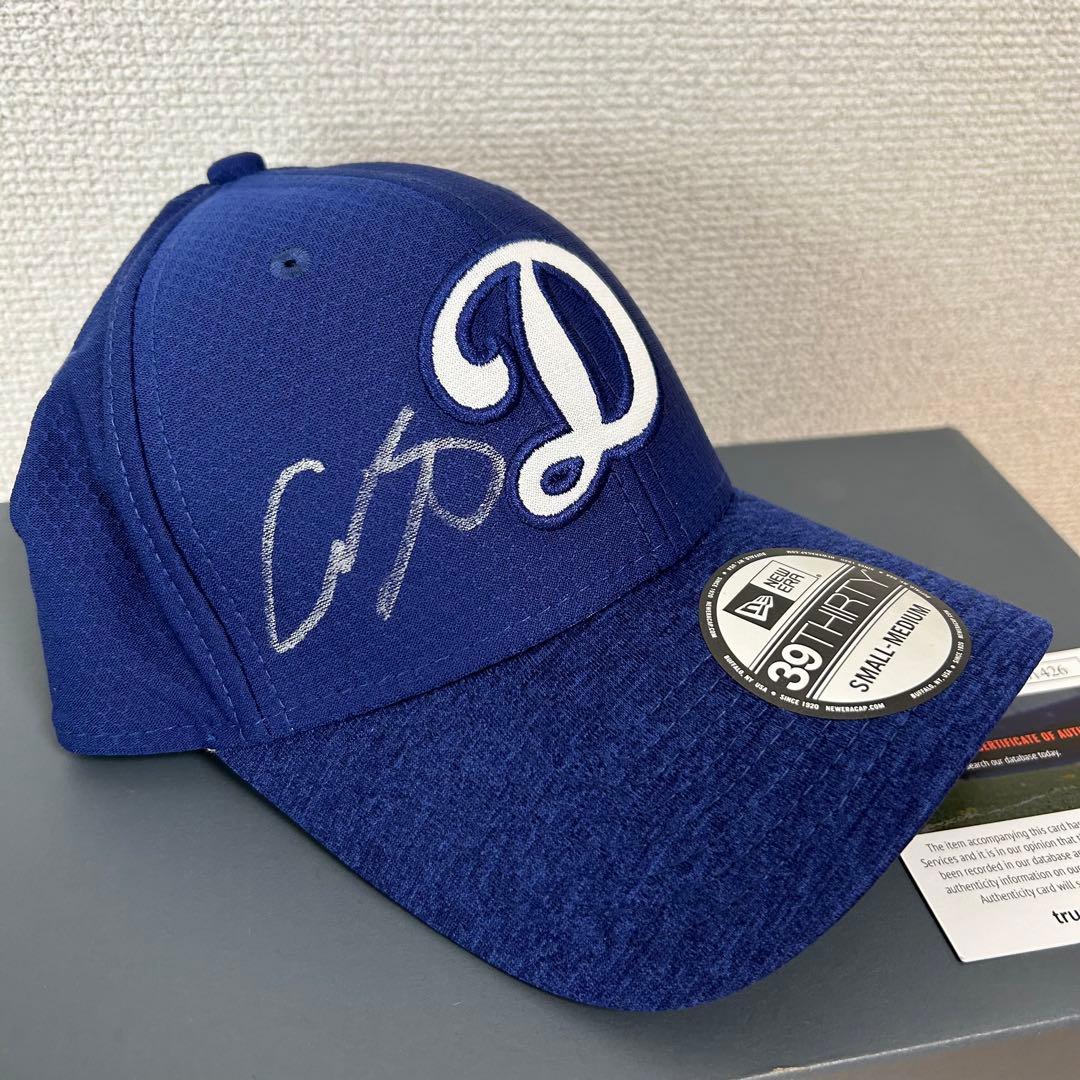 大谷翔平選手直筆サイン入りCAP ロサンゼルスドジャースキャップ　＊カードセット
