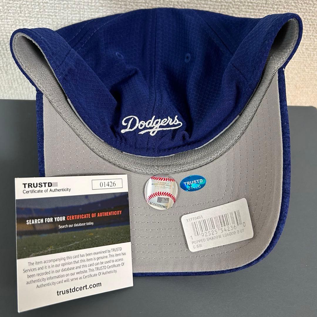 大谷翔平選手直筆サイン入りCAP ロサンゼルスドジャースキャップ　＊カードセット