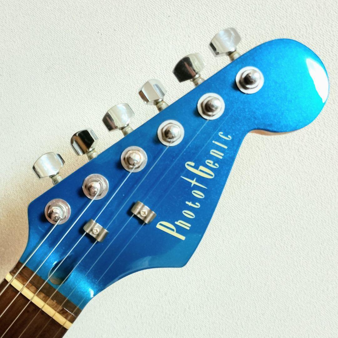 PhotoGenic　ストラトキャスタータイプ　エレキギター　ブルーメタリック