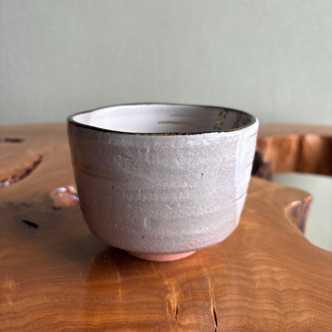 乾山写柳絵 中村秋峰造 抹茶碗 茶道具 共箱 定価46000円
