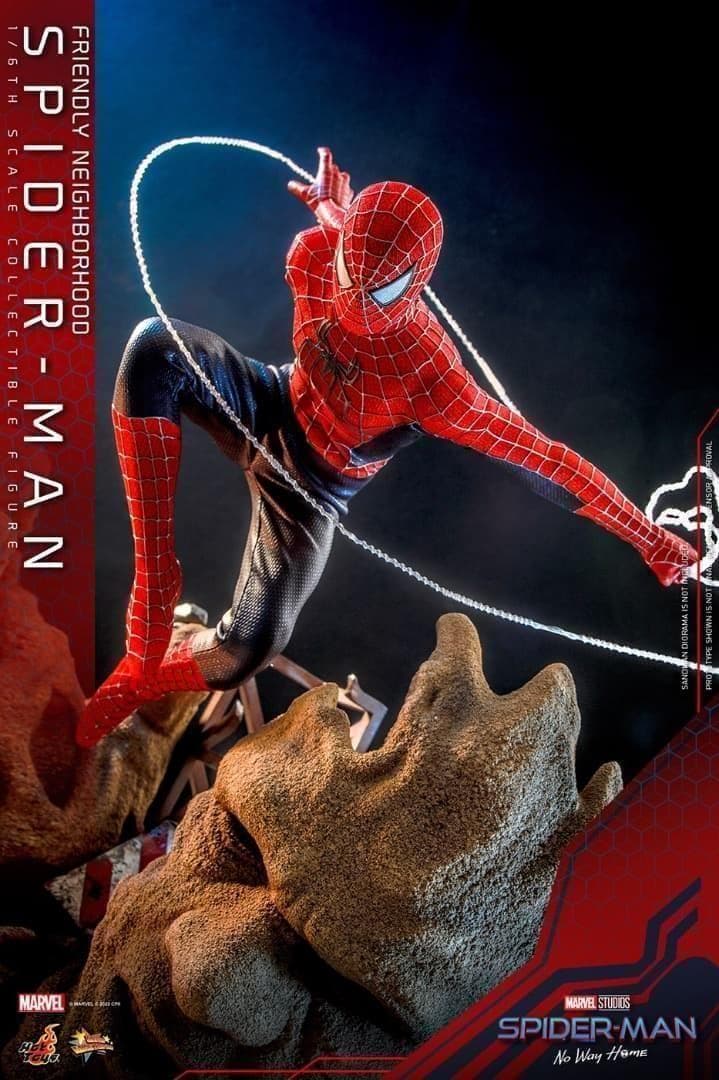 新品未開封Hot Toysフレンドリーネイバーフッド スパイダーマン サムライミ
