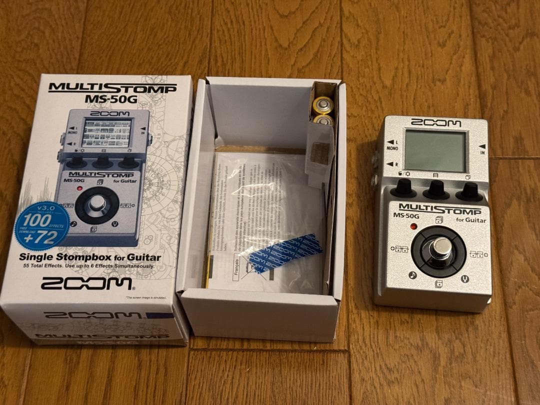 ZOOM MS-50G マルチストンプ ギター用エフェクター