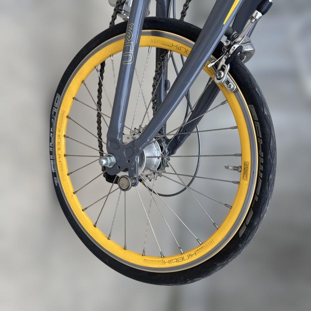 tern 折りたたみ自転車 イエロー/グレー　VERGE x30h