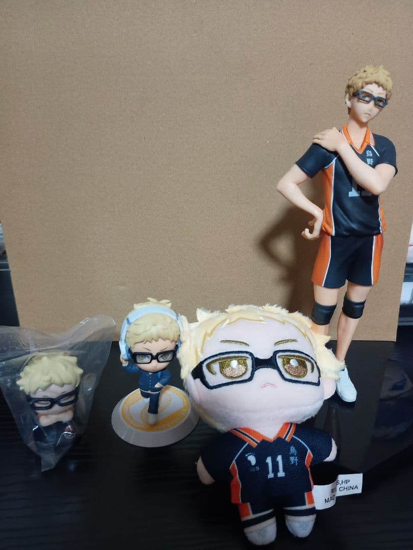 ハイキュー!!月島蛍グッズセット 極楽湯・フィギュア・アクスタ・缶バ
