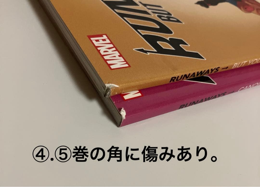 アメコミ・英語　全6巻セット　RUNAWAYS