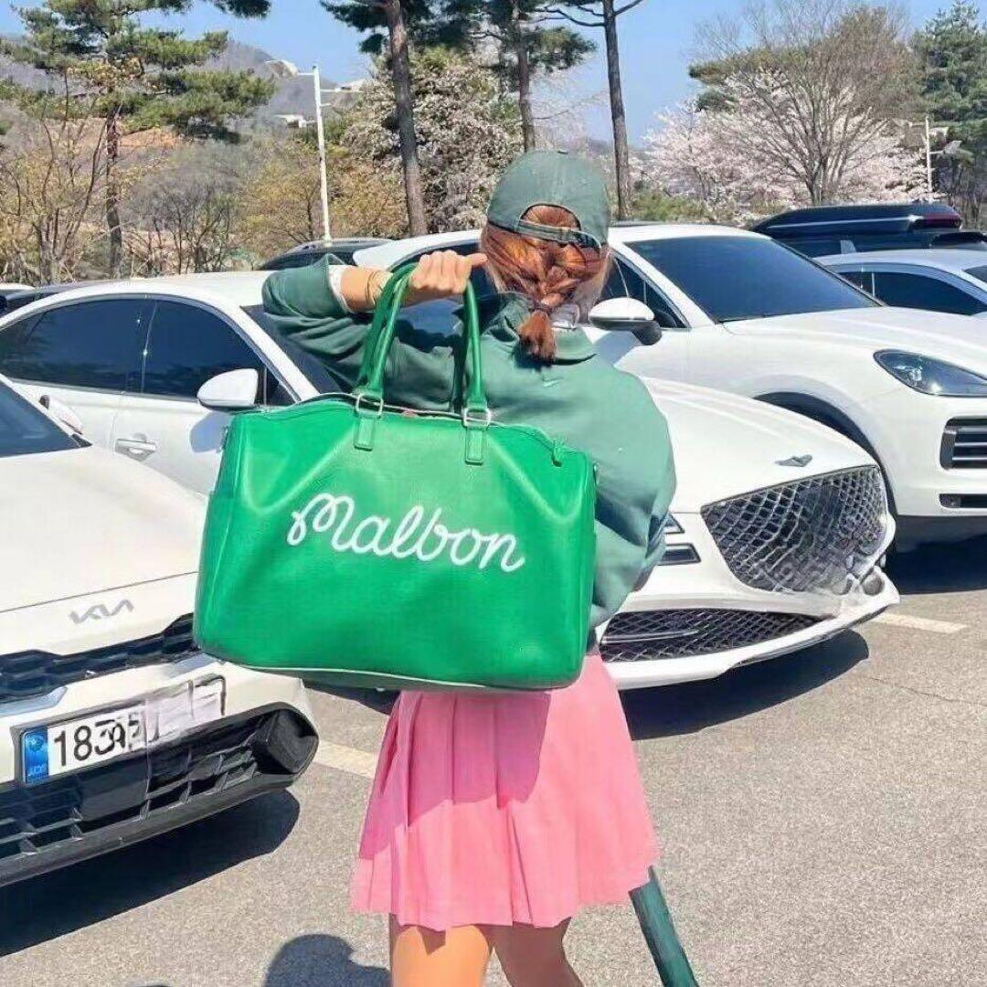 Malbon 防水ボストンバッグ ゴルフ遠征 出張 旅行用 大容量 即購入可⭐