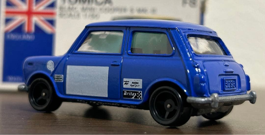 トミカ 青箱 ミニクーパー BMC特注 ラリーカー