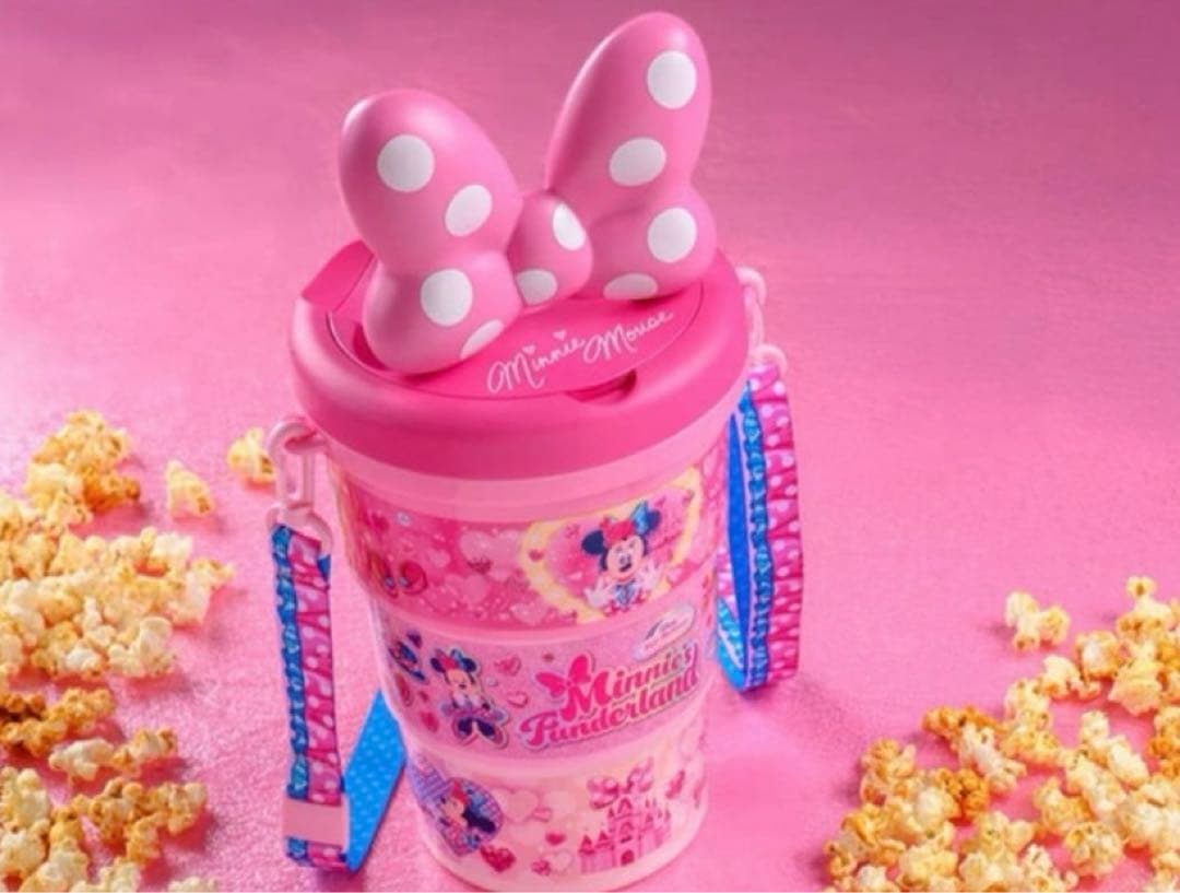 ミニー　ポップコーンバケット　新品