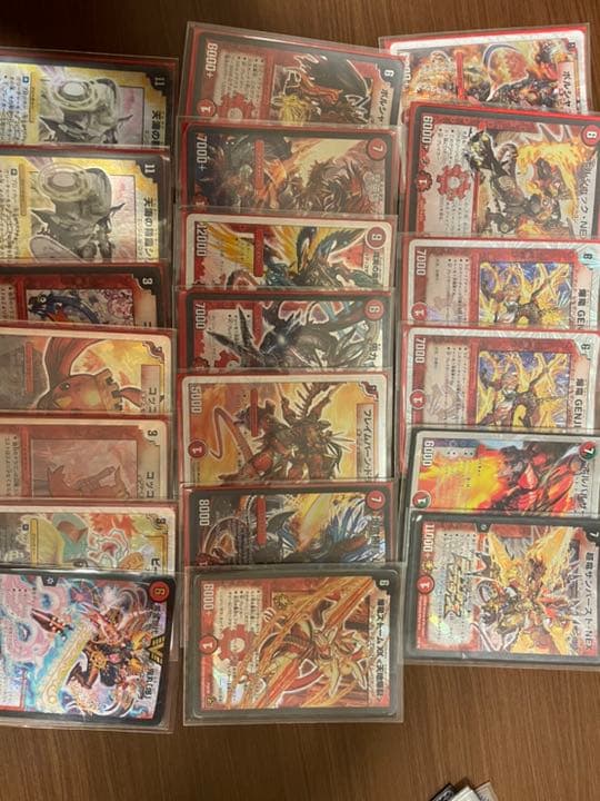 デュエルマスターズコレクター向け引退品。初期からビクトリー世代まで。