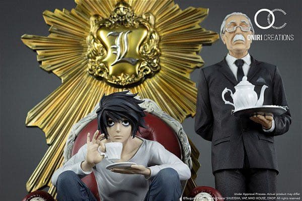 デスノート 1/6 L&ワタリ ジオラマ フィギュア スタチュー