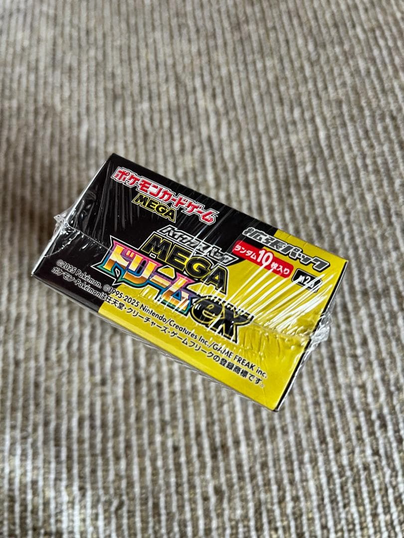 ポケカ　MEGA ドリームex シュリンクあり　1BOX