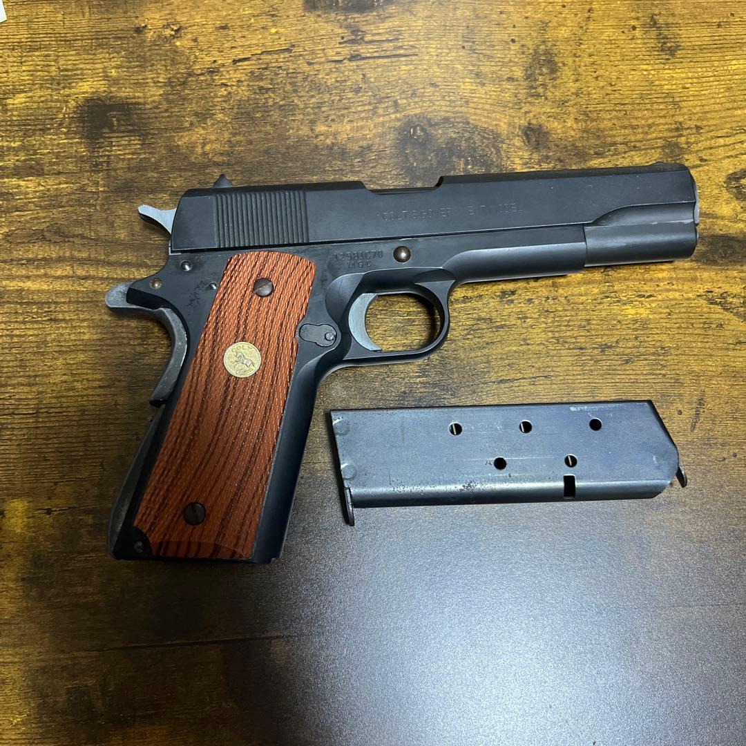 モデルガン　MGC コルトガバメント .45 ACP EastAホルスター付
