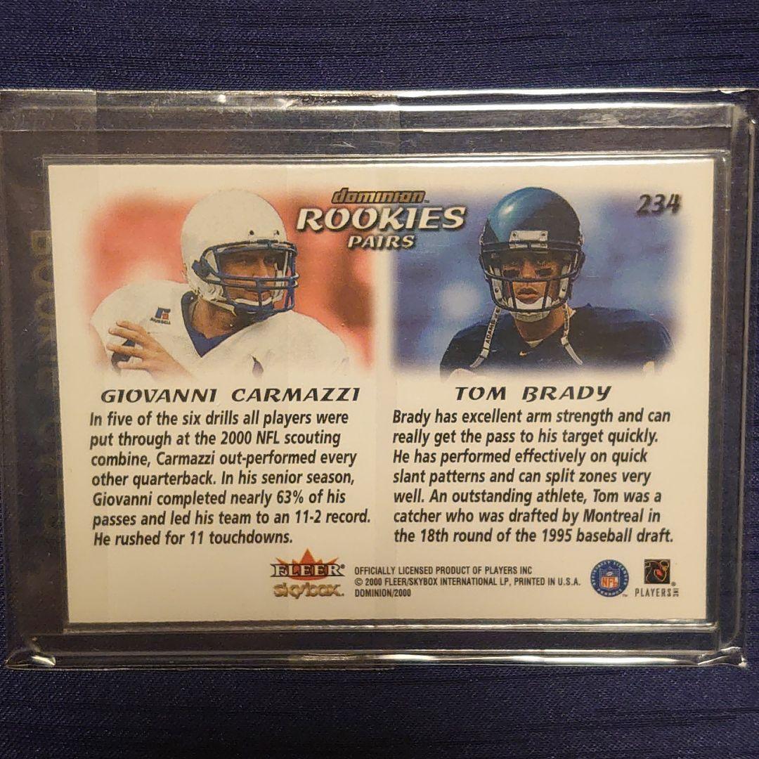 その他 NFL tom brady dominion rookiecard!!!!!!