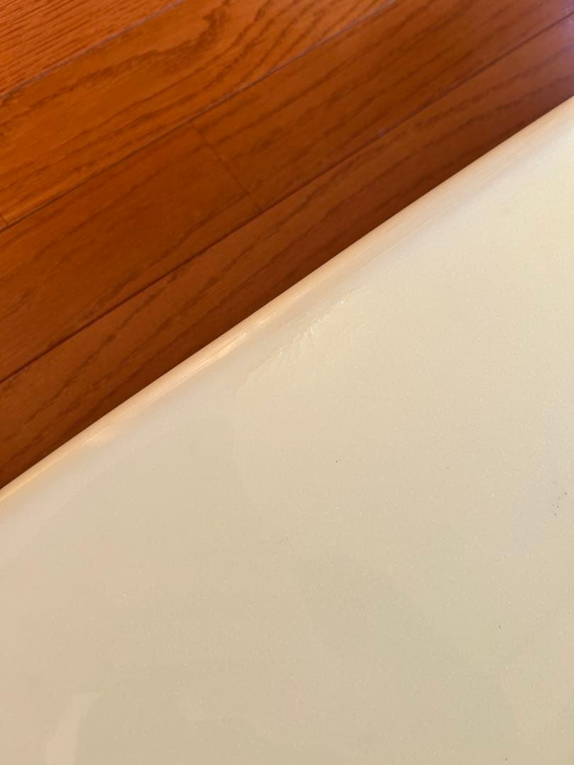 サーフボード　FCS クリーム色 ロングボード トライフィン