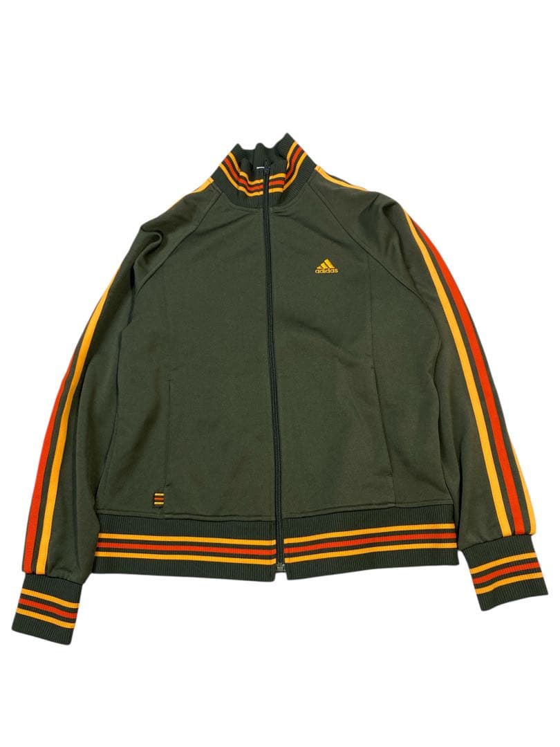 e864☆adidas トラックジャケットジャージ上下セット L